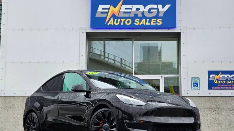 TESLA MODEL Y 2022 7SAYGDEF6NF313648 image